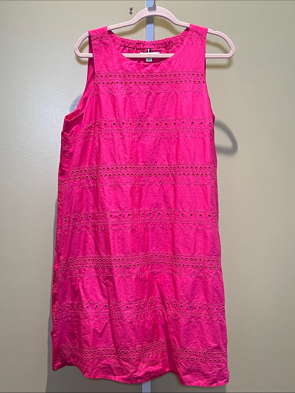 Tommy Hilfiger Bright Pink Sleeveless Dress